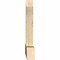 Ekena Millwork Portland Rough Sawn Timber Gable Bracket, Douglas Fir, 48"W x 32"H x 4"D x 6"F, 16/12 Pitch GBW048X32X0406POR00RDF - alternate 4